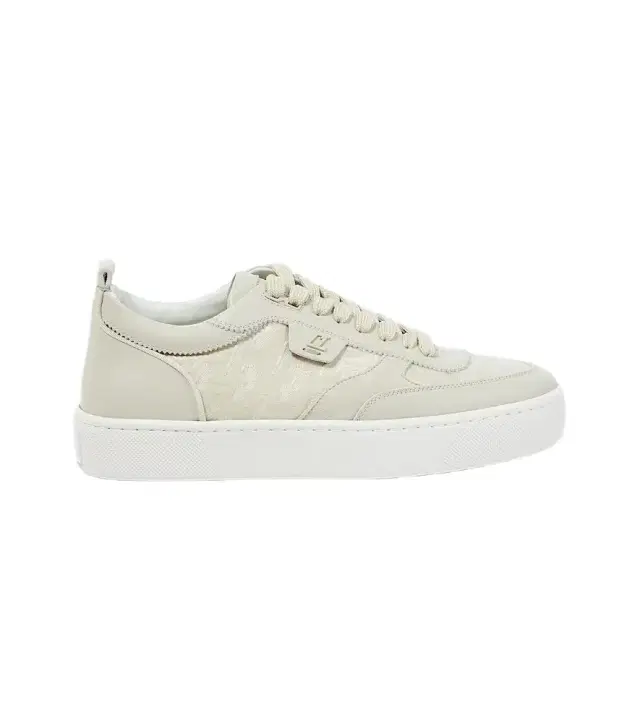 Happyrui leather-trimmed sneakers