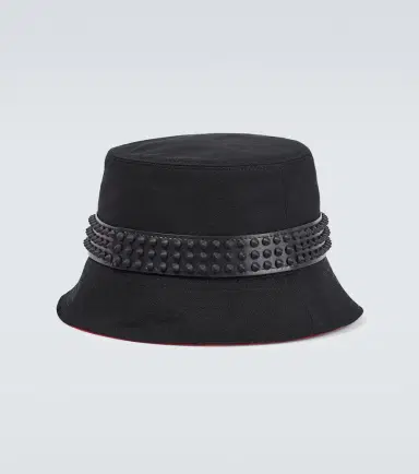 Christian Louboutin Bobino Spikes canvas bucket hat | Thumbnail 2 Christian Louboutin Bobino Spikes canvas bucket hat | Thumbnail 2