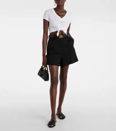 Dolce & Gabbana DG knot cotton jersey T-shirt | Thumbnail 2