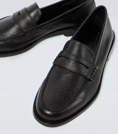 Manolo Blahnik Perry leather penny loafers | Thumbnail 4 Manolo Blahnik Perry leather penny loafers | Thumbnail 4