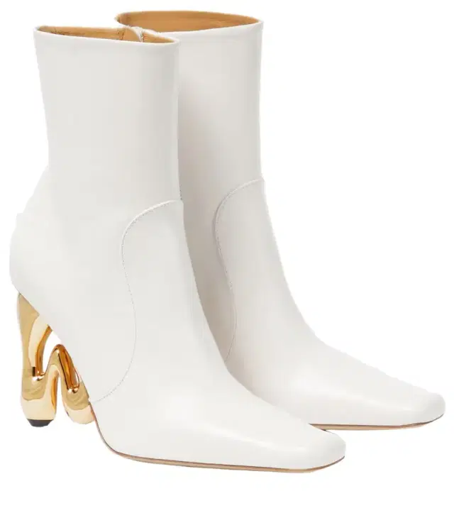 JW Anderson Bubble leather ankle boots
