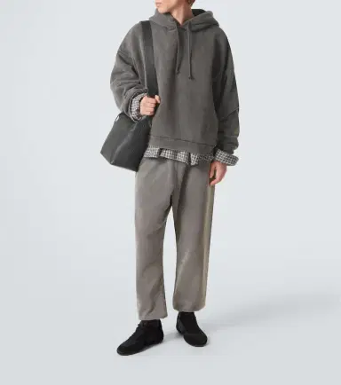Acne Studios Faded cotton hoodie | Thumbnail 4