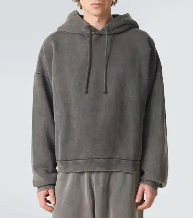 Acne Studios Faded cotton hoodie | Thumbnail 5