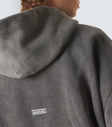 Acne Studios Faded cotton hoodie | Thumbnail 6