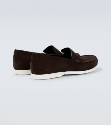 Manolo Blahnik Monaco suede loafers | Thumbnail 2