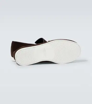 Manolo Blahnik Monaco suede loafers | Thumbnail 5