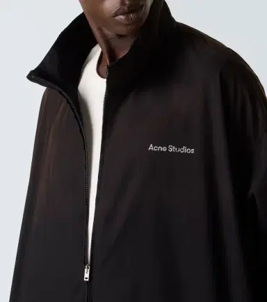 Acne Studios Logo cotton poplin jacket | Thumbnail 3