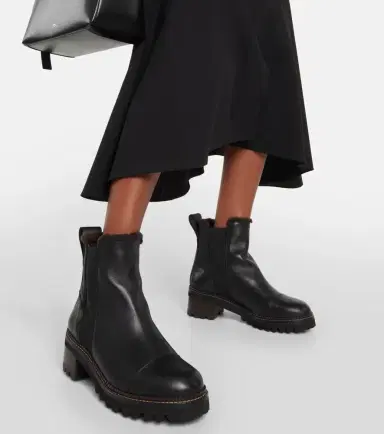 See By Chloé See By Chloé Mallory leather Chelsea boots | Thumbnail 6
