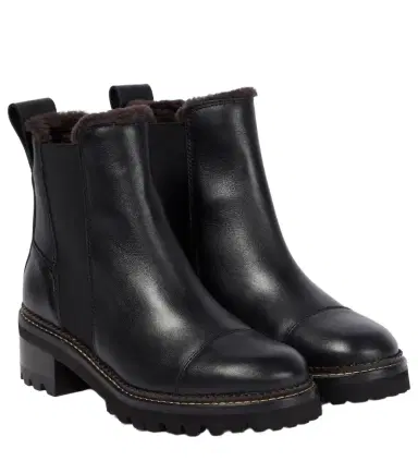See By Chloé See By Chloé Mallory leather Chelsea boots | Thumbnail 1