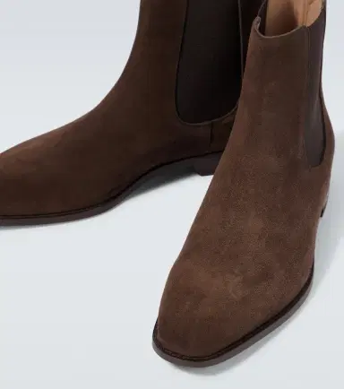 Manolo Blahnik Delsa suede Chelsea boot | Thumbnail 4