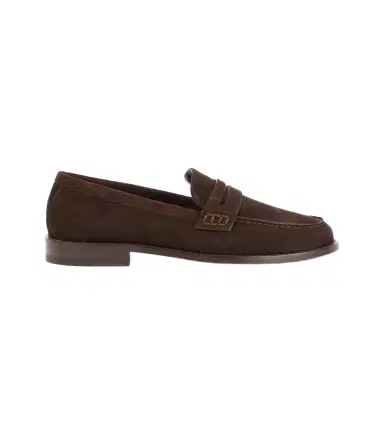 Manolo Blahnik Perry suede penny loafers | Thumbnail 1 Manolo Blahnik Perry suede penny loafers | Thumbnail 1