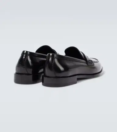 Manolo Blahnik Perry leather penny loafers | Thumbnail 4