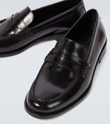 Manolo Blahnik Perry leather penny loafers | Thumbnail 6