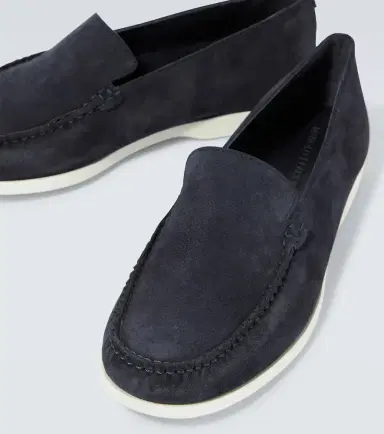 Manolo Blahnik Monaco suede loafers | Thumbnail 3 Manolo Blahnik Monaco suede loafers | Thumbnail 3