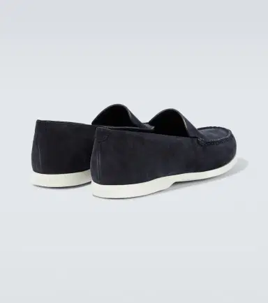 Manolo Blahnik Monaco suede loafers | Thumbnail 4 Manolo Blahnik Monaco suede loafers | Thumbnail 4