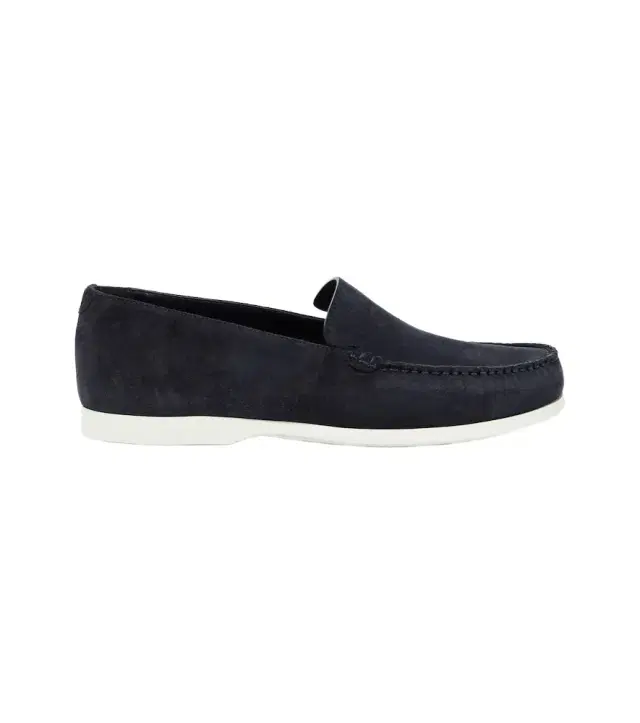 Manolo Blahnik Monaco suede loafers