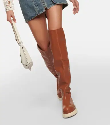 Isabel Marant Malyx leather over-the-knee boots | Thumbnail 5 Isabel Marant Malyx leather over-the-knee boots | Thumbnail 5
