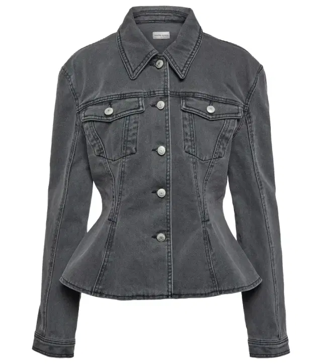 Magda Butrym Peplum denim jacket
