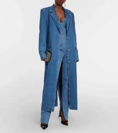 Magda Butrym Denim coat | Thumbnail 4 Magda Butrym Denim coat | Thumbnail 4