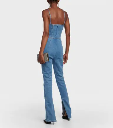 Magda Butrym Bustier denim jumpsuit | Thumbnail 2