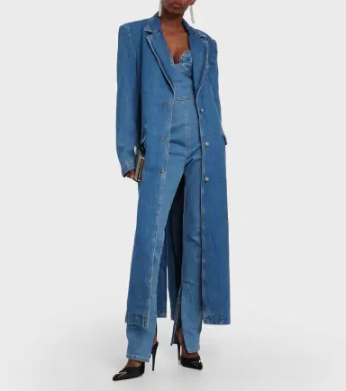 Magda Butrym Bustier denim jumpsuit | Thumbnail 4