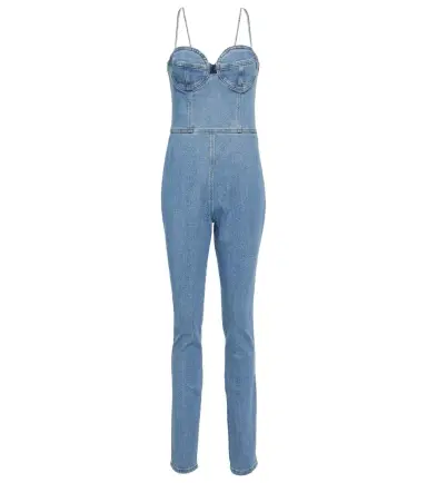 Magda Butrym Bustier denim jumpsuit | Thumbnail 1