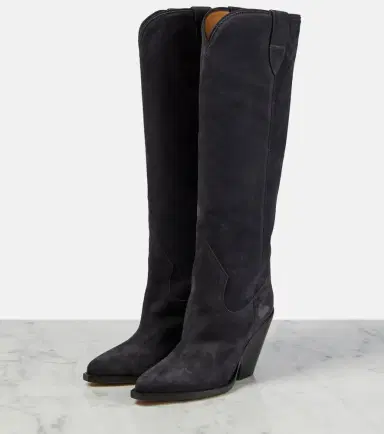 Isabel Marant Lomero suede knee-high boots | Thumbnail 3