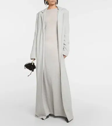 Magda Butrym Alpaca-blend overcoat | Thumbnail 2 Magda Butrym Alpaca-blend overcoat | Thumbnail 2
