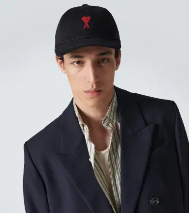AMI PARIS Ami De Caur cotton canvas cap | Thumbnail 4