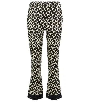 'S Max Mara Nereo printed cropped pants | Thumbnail 1 'S Max Mara Nereo printed cropped pants | Thumbnail 1