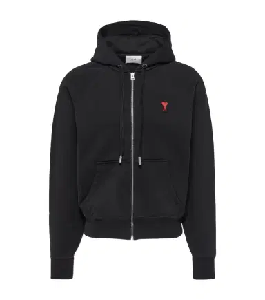 AMI PARIS Ami De Caur cotton jersey zip-up hoodie | Thumbnail 1 AMI PARIS Ami De Caur cotton jersey zip-up hoodie | Thumbnail 1