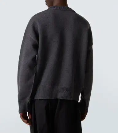 Ami Paris Ami De Caur wool sweater | Thumbnail 2