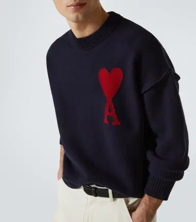 AMI PARIS Ami De Caur wool sweater | Thumbnail 3