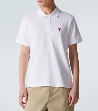 AMI PARIS Ami De Caur cotton piqué polo shirt | Thumbnail 3 AMI PARIS Ami De Caur cotton piqué polo shirt | Thumbnail 3