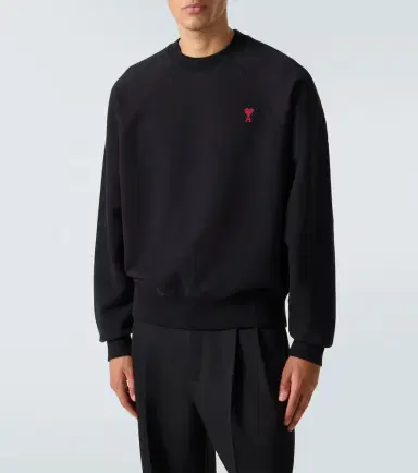 AMI PARIS Ami De Caur cotton jersey sweatshirt | Thumbnail 3