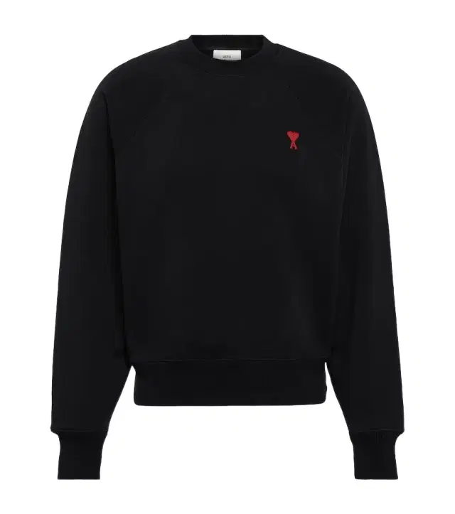 AMI PARIS Ami De Caur cotton jersey sweatshirt