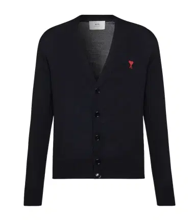 AMI PARIS Ami De Caur wool cardigan | Thumbnail 1 AMI PARIS Ami De Caur wool cardigan | Thumbnail 1