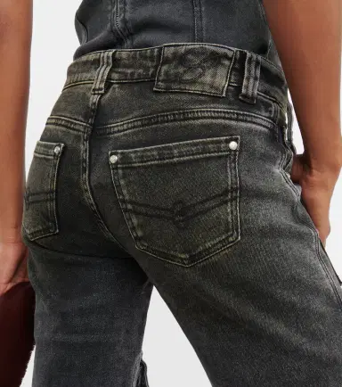 BLUMARINE Low-rise denim cargo pants | Thumbnail 4 BLUMARINE Low-rise denim cargo pants | Thumbnail 4
