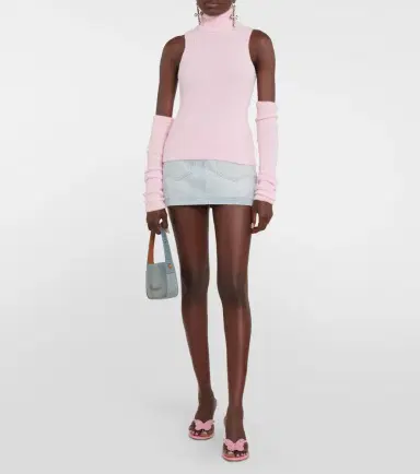 BLUMARINE Sleeveless high-neck top | Thumbnail 3