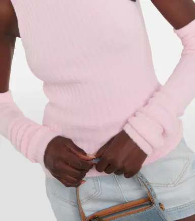 BLUMARINE Sleeveless high-neck top | Thumbnail 4