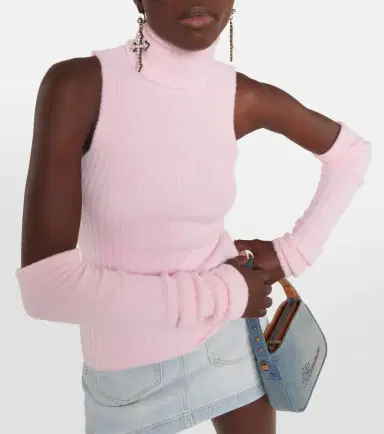 BLUMARINE Sleeveless high-neck top | Thumbnail 6