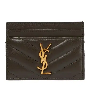 Saint Laurent Cassandre matelassé leather card holder | Thumbnail 1