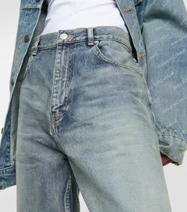 Balenciaga Mid-rise wide-leg jeans | Thumbnail 5