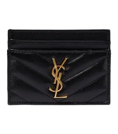 Saint Laurent Cassandre matelassé leather card holder | Thumbnail 1