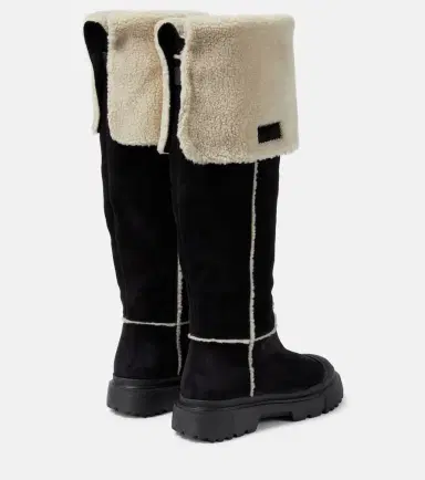 Hogan H619 suede knee-high boots | Thumbnail 3