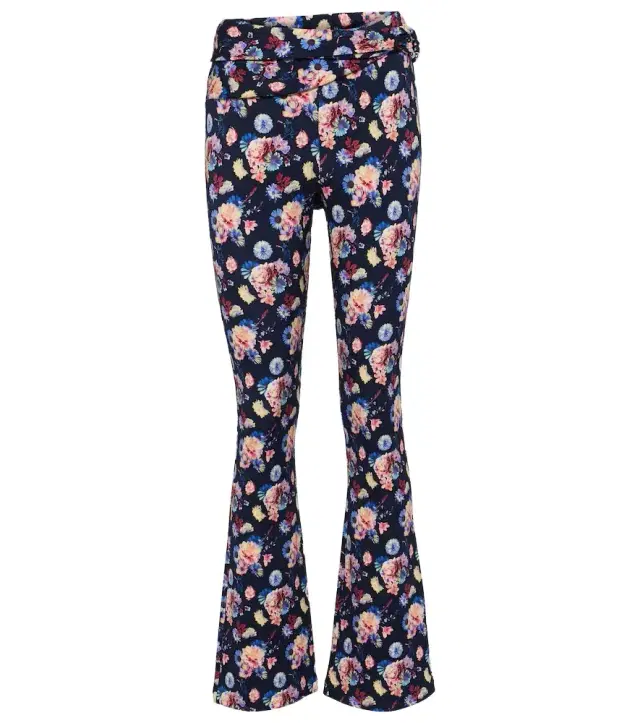 Rabanne Floral high-rise pants