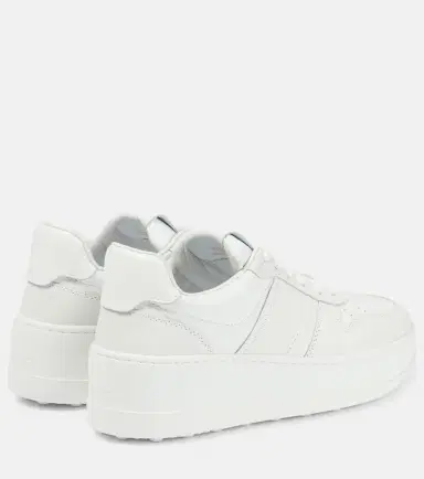 Tod's Leather platform sneakers | Thumbnail 2