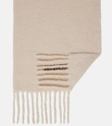 Jacquemus L'écharpe Moisson alpaca-blend scarf | Thumbnail 2