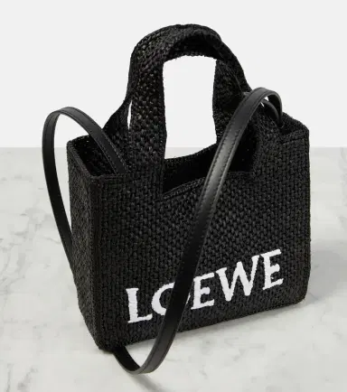 Loewe Paula's Ibiza Mini raffia top-handle bag | Thumbnail 4