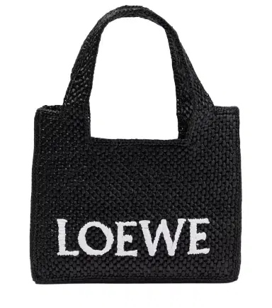 Loewe Paula's Ibiza Mini raffia top-handle bag | Thumbnail 1